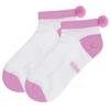 Rohnisch Ladies Pompom Socks 2-Pair Fuchsia Pink